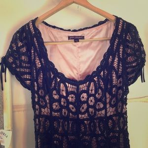 Betsey Johnson, vintage black lace